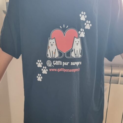 t_shirt gatti per sempre